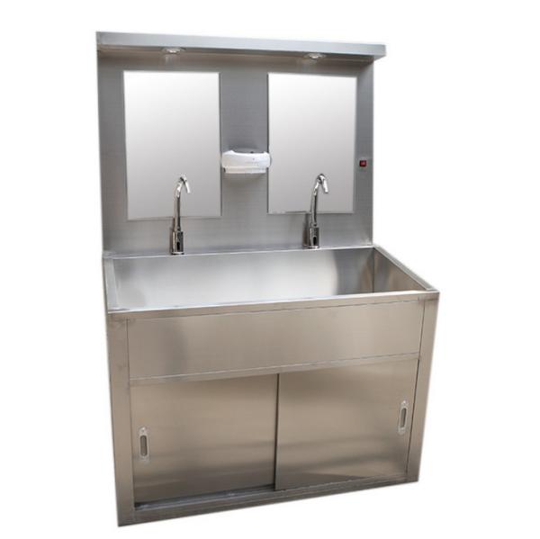 Dissipador de aço inoxidável médico 1.2mm 900*1350*570 grosso da lavagem de 304 mãos