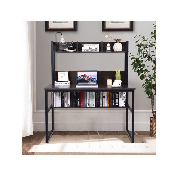 CEO Student Office Vintage Furniture Specific Office Desks with Hutch Bookshelf Storage