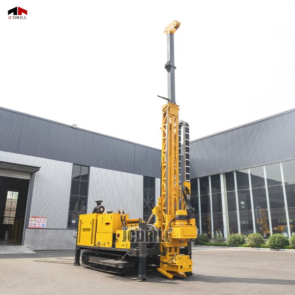 2000M Depth Crawler Mounted Fully Hydraulic Mining Core Drilling Rig For Geological Quarry Exploration