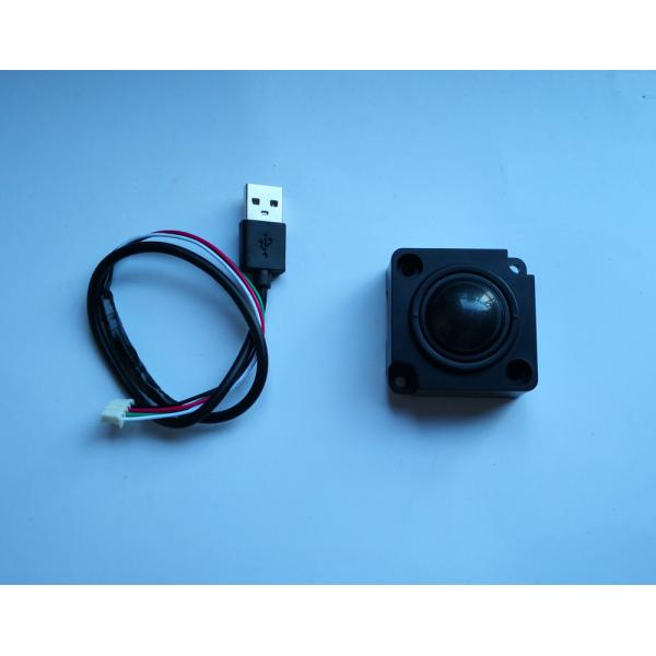 ABS Panel Black 25mm Optical Industrial Trackball Mouse