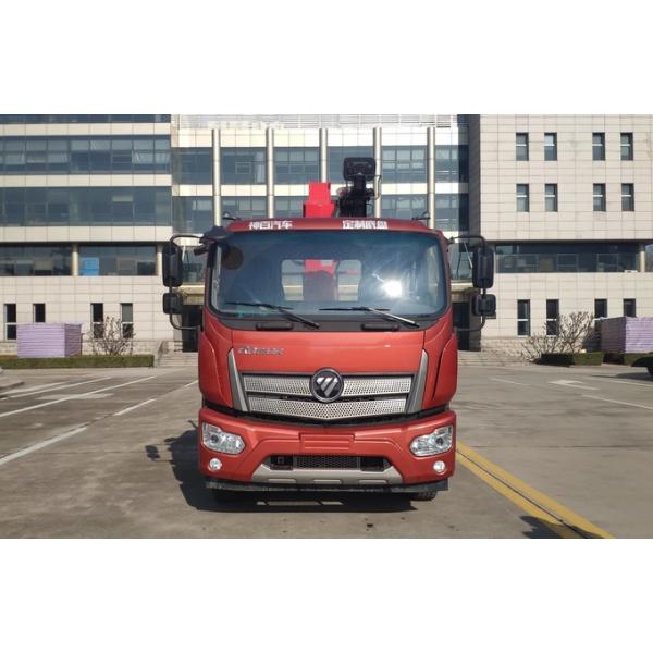 Foton Truck Mounted Crane 4*2 Drive Mode 9 Tons Single Cab 220hp Left Hand Drive