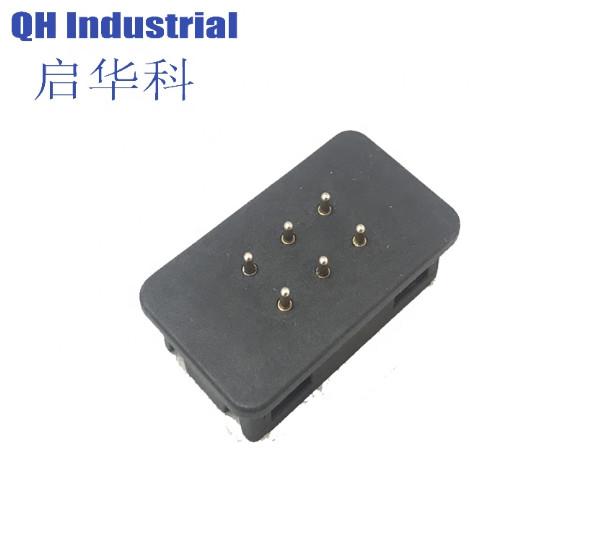 6Pin Male Female 1A 2A 3A House-hold Application Device Smart  Device Magnetic Pogo Pin Charging Power Connector