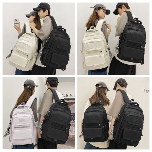 Colefa Oxford Composite Fabric 15 Inch Computer Unisex Backpack College Junior High School Student Trendy Ins Beauty Backpack