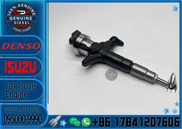 New diesel fuel injector truck engine spare parts 095000-9990 for ISUZU 4JJ1 injector diesel