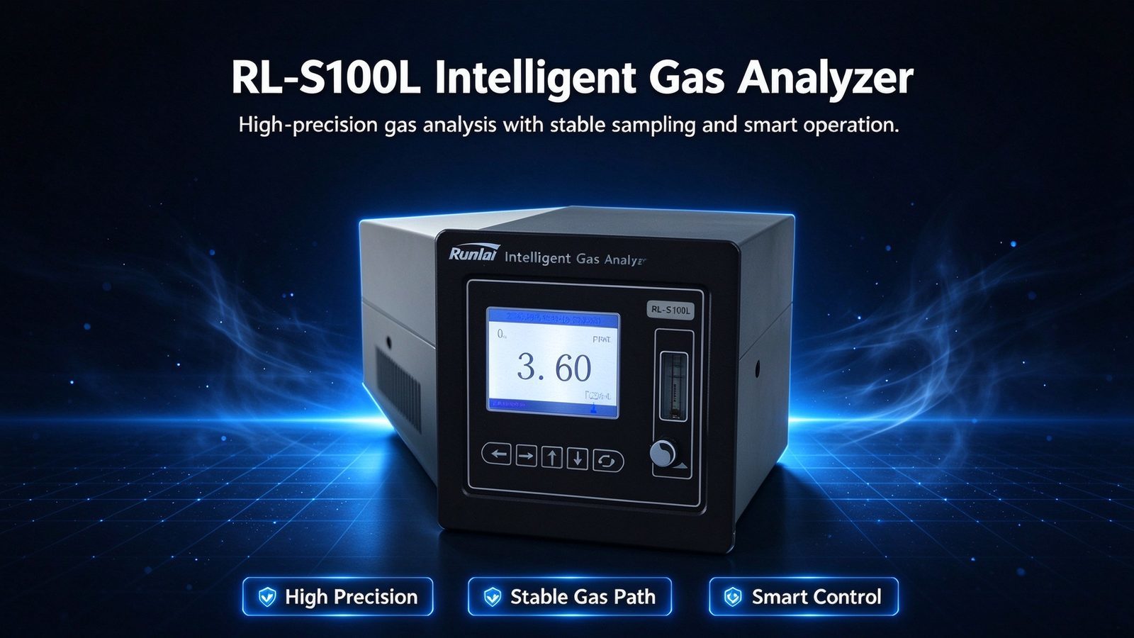 Metal Portable Trace Oxygen O2 Gas Analyzer Digital LCD Display For Meter Detector