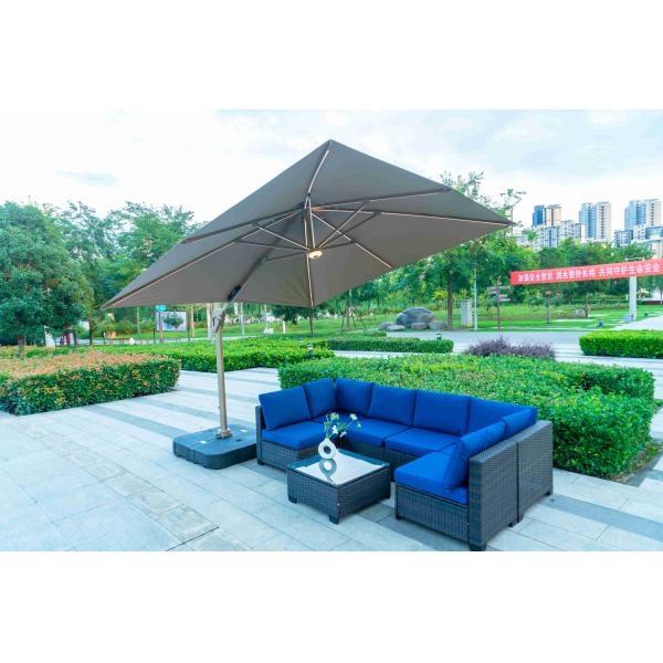 Garden Sofa Set Outdoor Furniture Steel Modern Sofa Dining Residential Multifunctional Plastic Rattan Patio Luxury