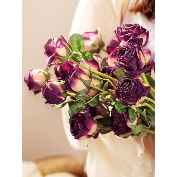 Personalized Artificial Silk Rose Flower Decoration for All Festivals and Celebrations