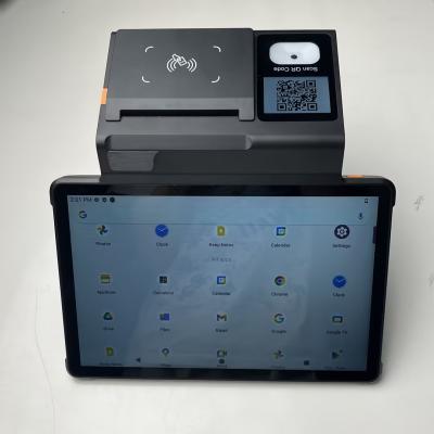 6400mAh Battery Payment Terminal Bluetooth Android Based POS Machine 11 Inch