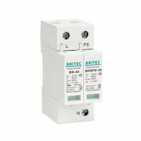 Tipo da fase de BR-40 1P+1 40kA Singel - dispositivo de proteção de 2 impulsos para o prendedor spd do impulso do equipamento elétrico