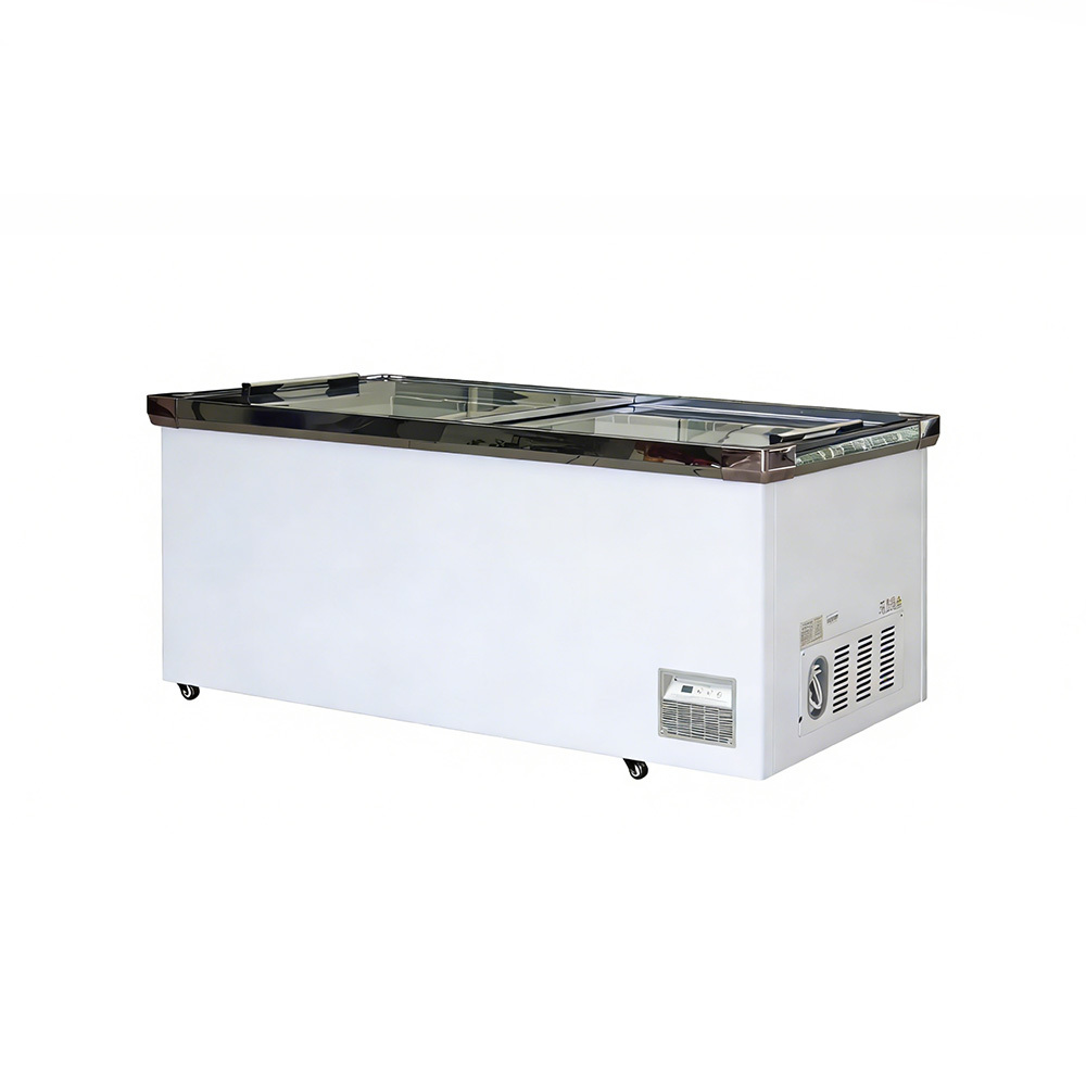 570L Island Freezer Intelligent Temperature Control Upright Display Freezer