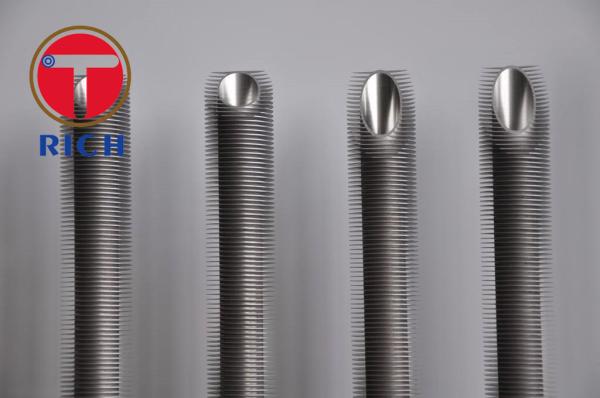 ASTM A213 304 316   Fin Tube Connector Fin Tube Air Cooler Finned Pipe Heat Exchanger Finned Stainless Steel Tubing