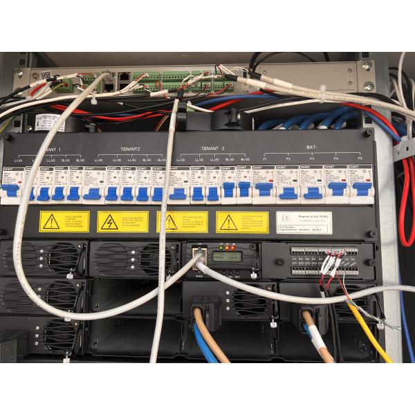 Gestión de múltiples sitios Gabinete de energía integrado Sistema híbrido fotovoltaico Gabinete de energía exterior