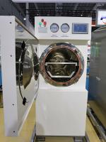 Autoclave cylindrique électrique à chargement frontal horizontal de 100L avec porte déverrouillable