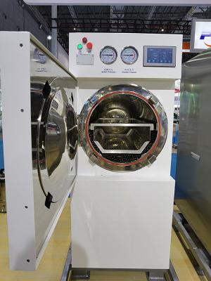 Autoclave cylindrique électrique à chargement frontal horizontal de 100L avec porte déverrouillable