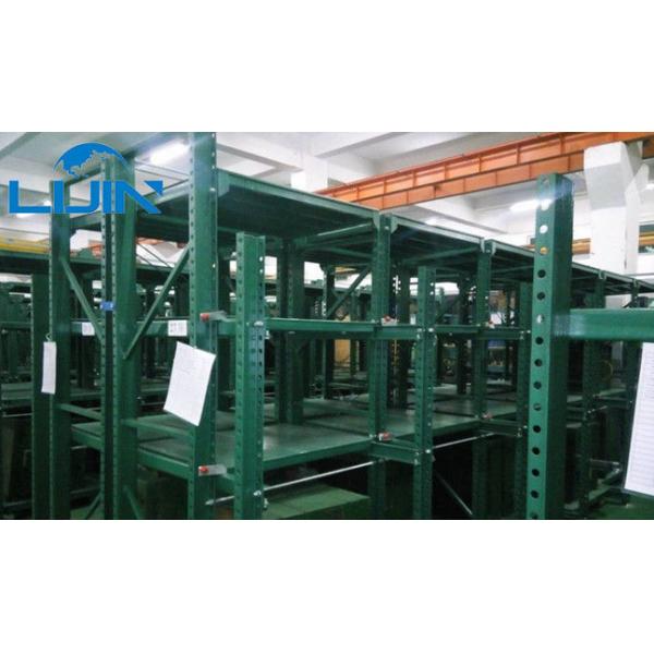 As cremalheiras completamente abertas do armazenamento do molde de aço pulverizam proteção de corrosão revestida do revestimento