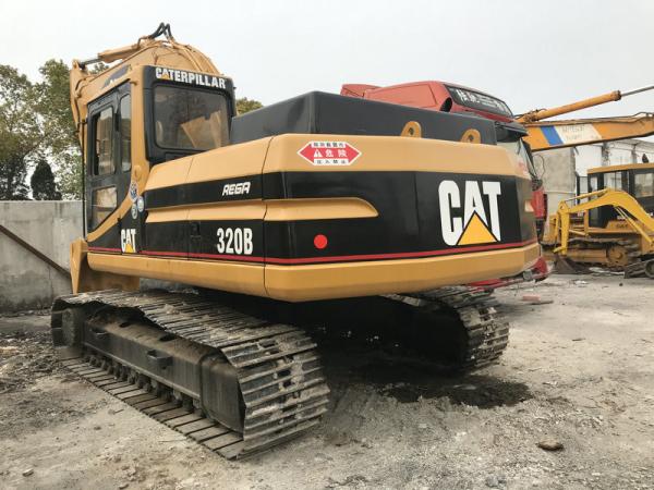 sistema inteiramente hidráulico usado 320B da máquina escavadora do CAT com boas condições