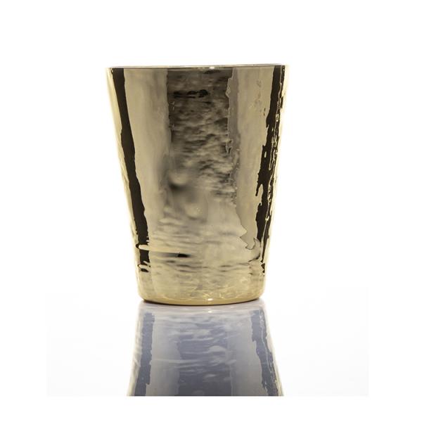 High End Glassware Collection Custom Luxury Golden Wine Glass Gift Wine Glass Set