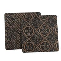 4x8 304 Decorativo de aço inoxidável de chapa de metal gravado para equipamentos de cozinha