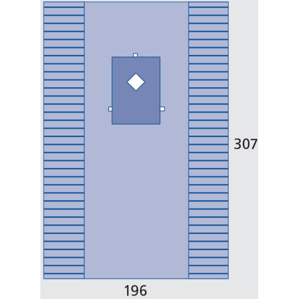 Absorbent ETO Thyroid Sterile Medical Pack With Tube Holder
