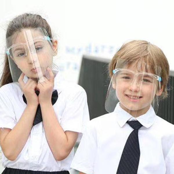 No Sterile Protective Face Shield Visor Goggle Mask For Children