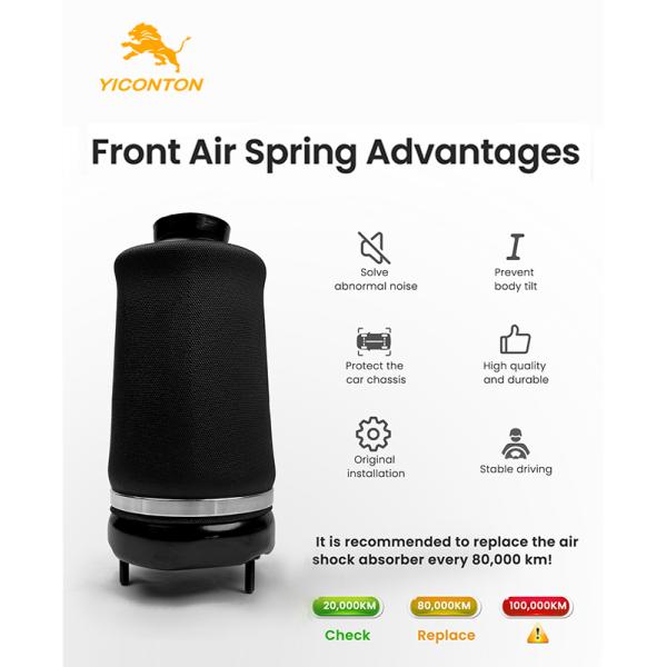 Front Fitting Air-Ride Suspension Spring For OE 164320581339 Mercedes-Benz