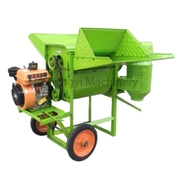 Solid Iron Grain Threshing Machine Corrosion Resistant Agricultural Grain Crusher