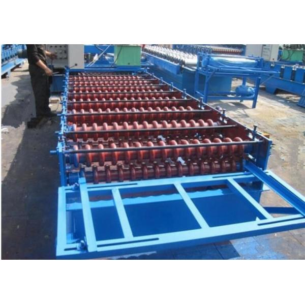 380V 60HZ Aluminum Automatic Roll Forming Machines With PLC Control System