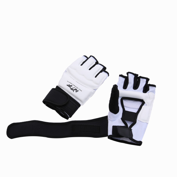 Half Finger Taekwondo Hand Gloves , XS Taekwondo Boxing Gloves