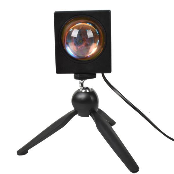 Indoor 1600lm CCC 50000hrs Mobile Phone Camera Tripod With Rgb Sunset Lamp