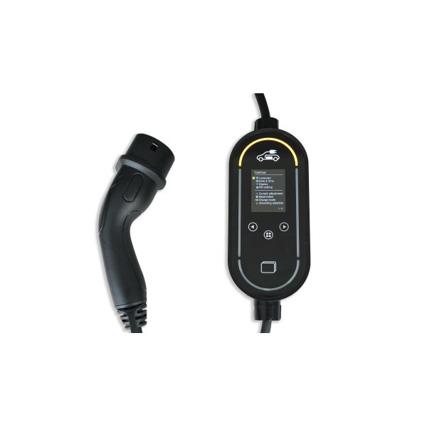 3.68kW 16A Smart Home EV Charger WiFi and Bluetooth Enabled LCD Display