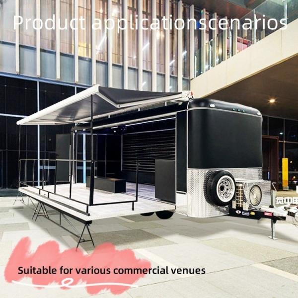 Upgrade Your Business with Multifunctional 1000 KG Workfood Truck Trailer Expansion