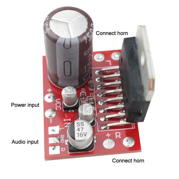 TDA7379 Stereo Power Amplifier Module Double Channel DC9V-17.5V 38W+38W Amplifier Audio Board TDA7379