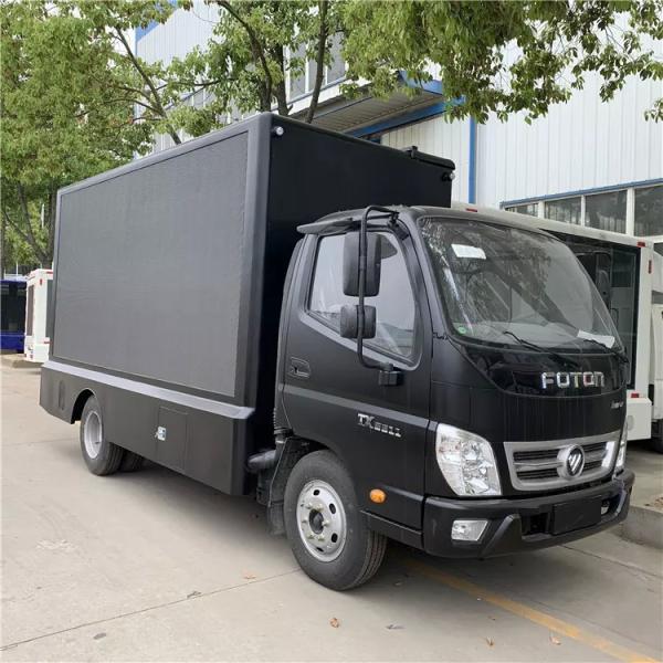 FOTON 4x2 Video Advertising Truck LED P5 Mobile Advertising Van