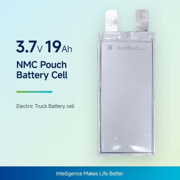 High Rate NMC Lithium Battery Cell 3.67V19Ah For Electric Light / Heavy Duty Truck