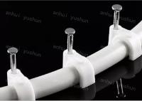 White Plastic PP Cable Clips For Cable Management Electrical Wiring Plastic Cable Ties Holder/Cable Clamps