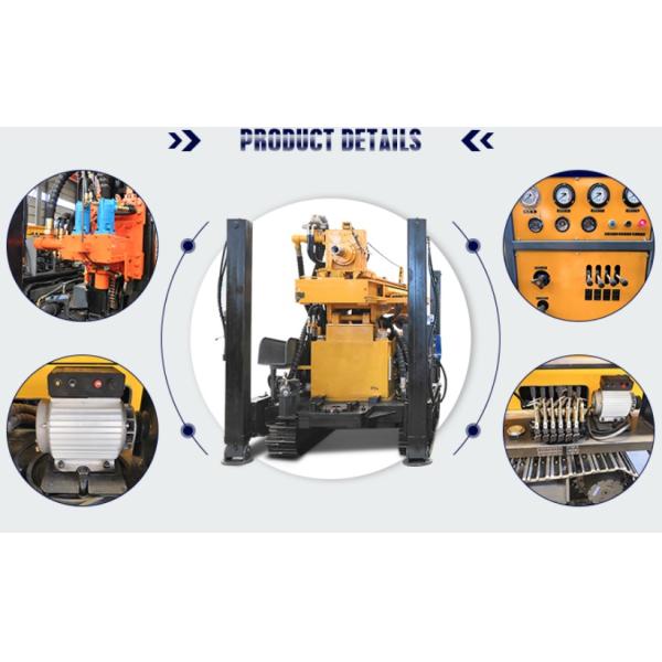 машина сверла Crawler 70kw 260m для воды проекта гор