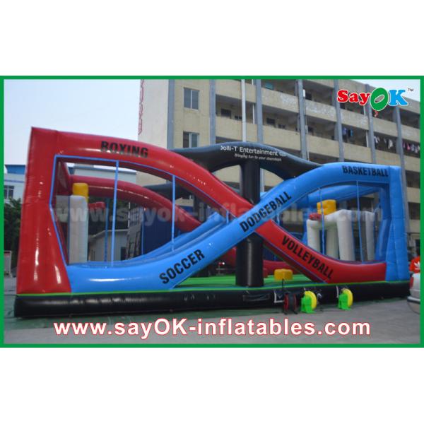 Giant Inflatable Games Waterproof Amusement Inflatable Sports Games Inflatable Football Field For Festivals