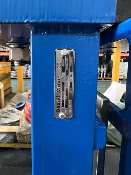 Função da válvula de porta do ferro dúctil de trabalho pesado