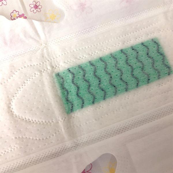 150mm-420mm comprimento super absorvente de bambu sanitário respirável para mulheres dia macio