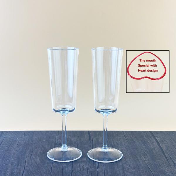 Unbreakable Acrylic Reusable Champagne Flutes Oem And Odm
