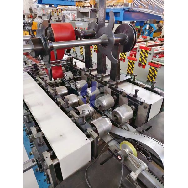 PLC Controlled Flexible Connection Production Line with 12 Forming Passes and Cr40 Main Shaft