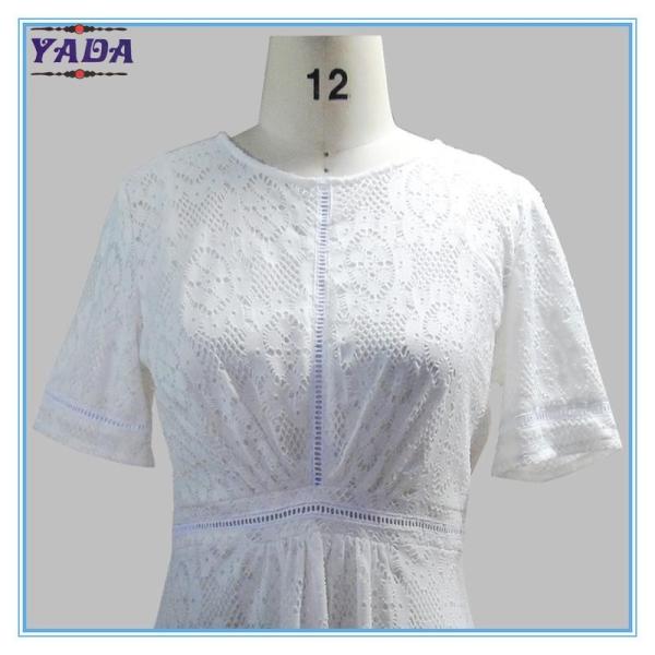 Fashion lace kate middleton wrap shirt dress plus size for women elegant