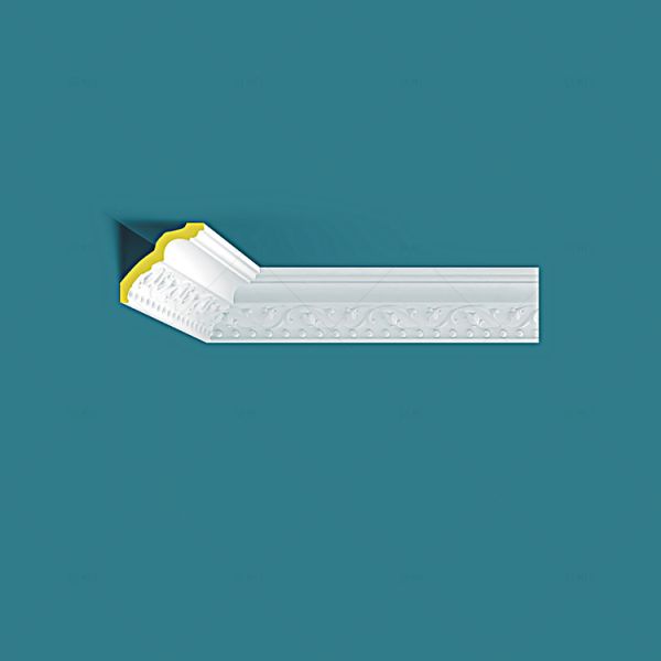 GA-81039 Hot Sale Creative Villa Urethane Polymer Fluted Pu Foam Moulding