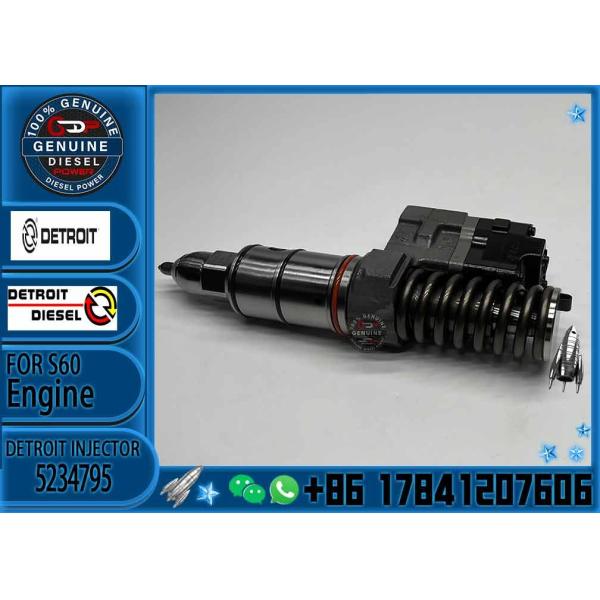 Детройт Дизельный инжектор S60 инжектор R5234795 5234795 Для грузового Kenworth Peterbilt VOL Detroit serie 60 двигатель