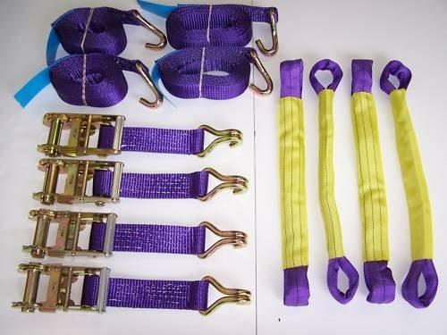 Reliable  lighter Ratchet Tie Down  35mm*2.6m Easy Release En12195-2standard