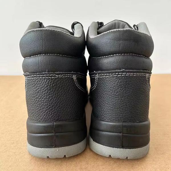 Chaussures de travail de sécurité S3 en cuir authentique chaussures de travail pour hommes