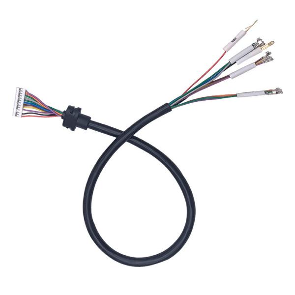 Customized High Voltage Multi Leads Medical Cable Coiled Wire Harness Assembly