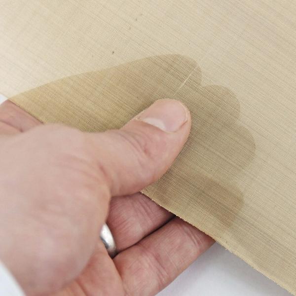 Heavy-duty brass mesh braided steel wire filter oil 100 holes A4 plate 210 X 300mm lightweight tool parts