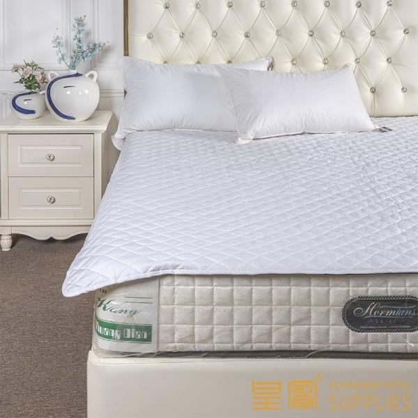 180T Polyester Fiber Filling Mattress Pillow Protector For Hotel