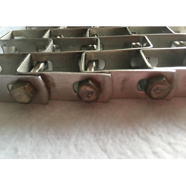 Пояс ячеистой сети плоской проволоки нержавеющей стали 30m чистки овоща